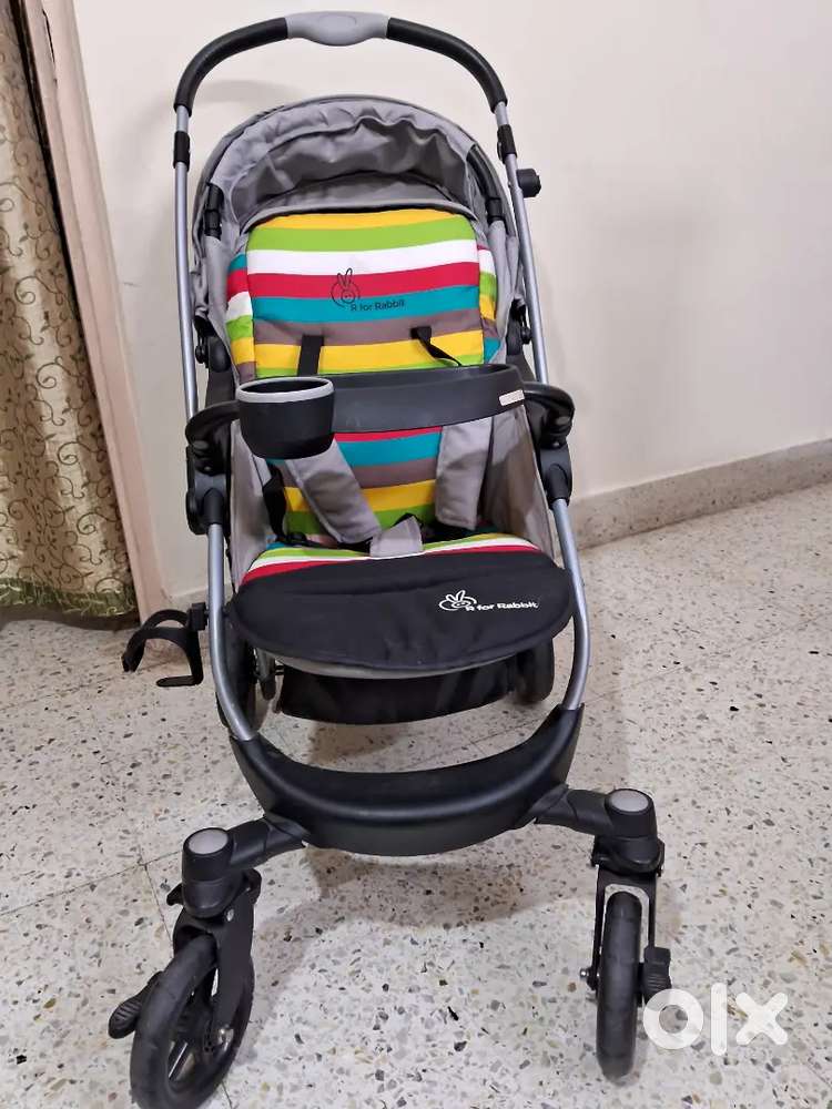 R for Rabbit rainbow Baby stroller