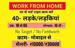 Work from home opportunity