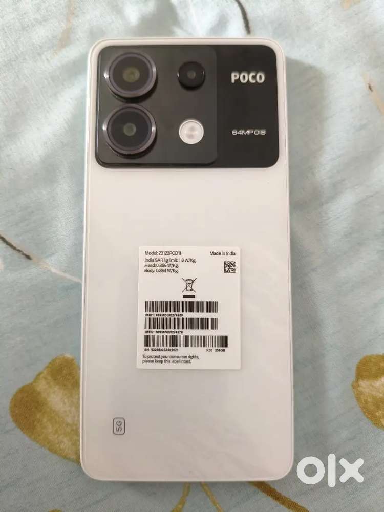 POCO X6 5G - 3 months old