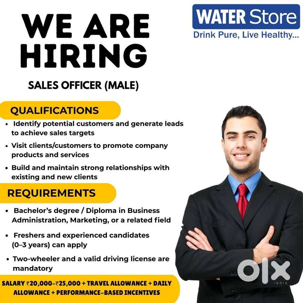 Sales Officer (Male)