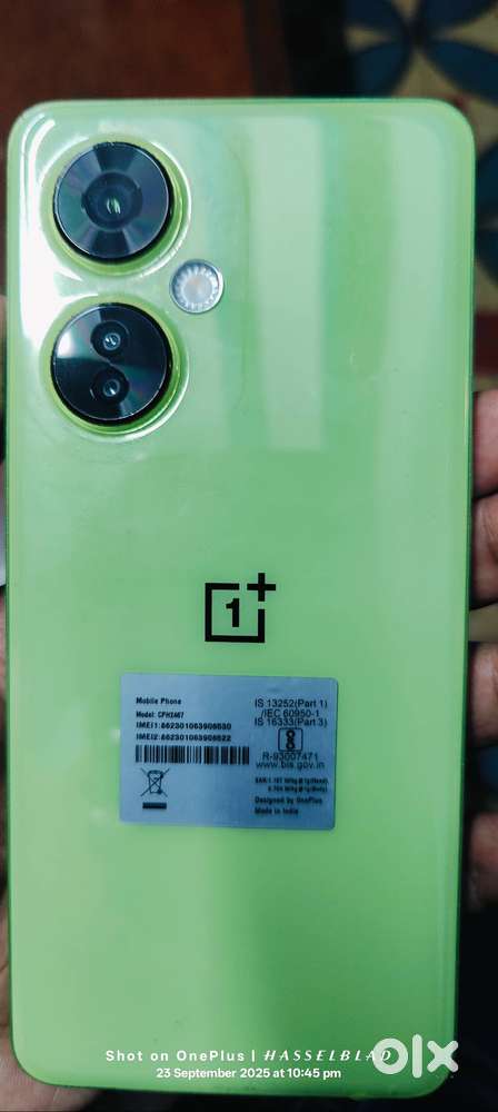 ONEPLUS NORD CE 3 LITE 5G (No Xchange,No bargain)
