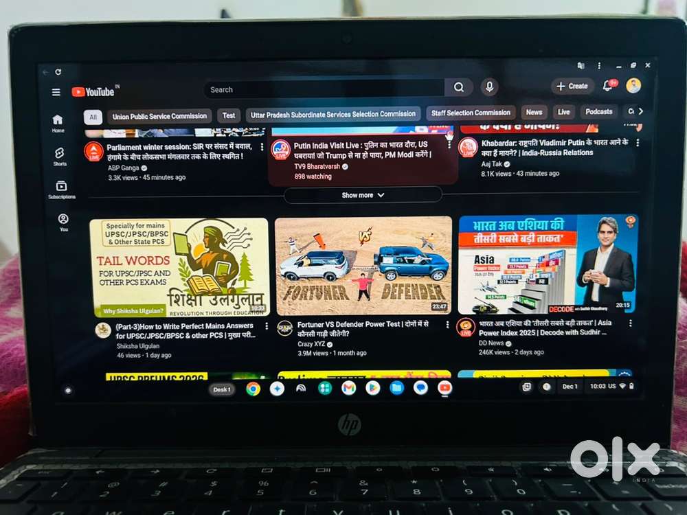 HP_Chromobook With screen touch