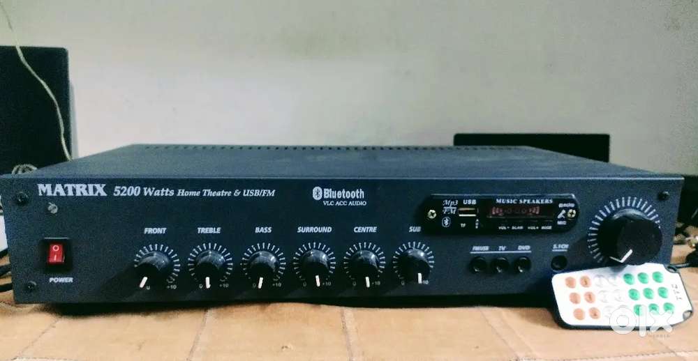 Philips five speaker+whooper with a Brand new  home theatre system..