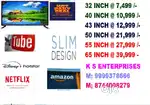 55 INCH SMART LED TV @ 27,999 /-