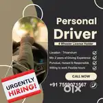 Wanted Personal Driver