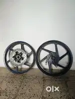 Bajaj Pulsar 150 Front & Back Alloy Rims – Good Condition