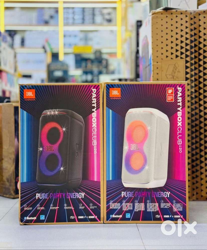 New Box Packed Jbl Partybox 120 Speaker with Bill & Warranty