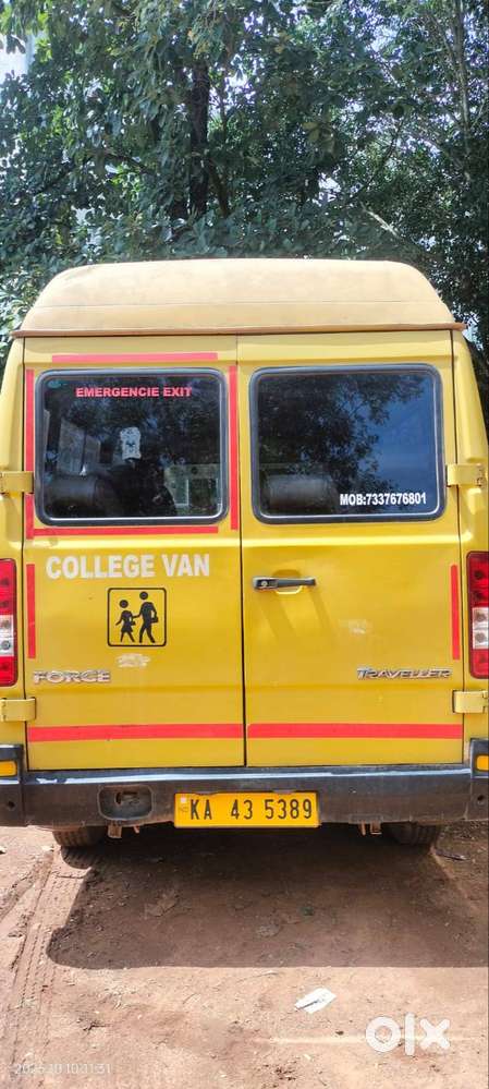 Tempo traveller for sale college vehicle