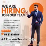 Operation Manager, Receptionist wanted urgently