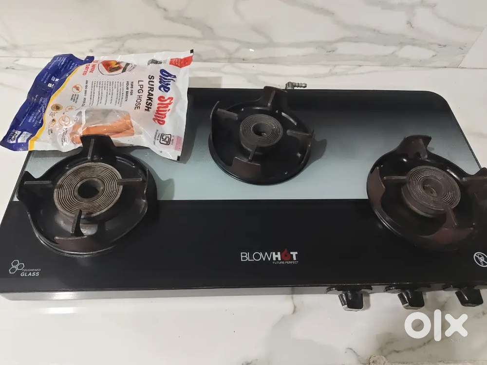 3 flames Gas burner good condition