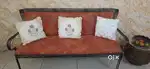 5 seater Sofa set, centre table with canvas painting