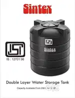 Sintex Double Layer Water Tank
