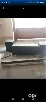 Sony Home Theater with 5 speakers and woofer