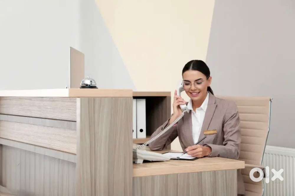 Telecaller and receptionist