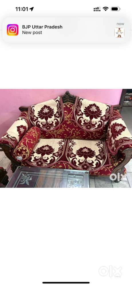 Premium 2 Seater 3 Sofa Set in Excellent Condition