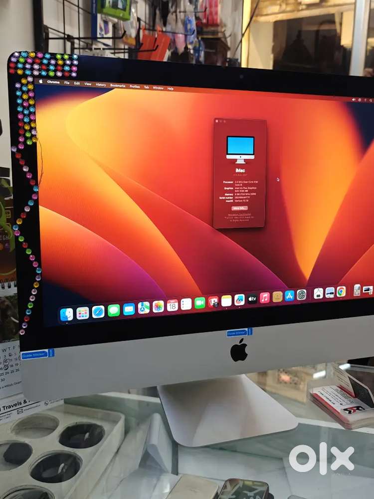 Apple imac 21 inch 2017, Glass Break all working with keyboard