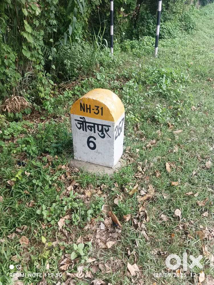 Plot on jaunpur pragraj highway for sale