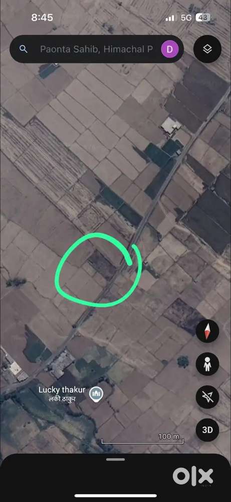 Pipliwala Kiratpur on road good location