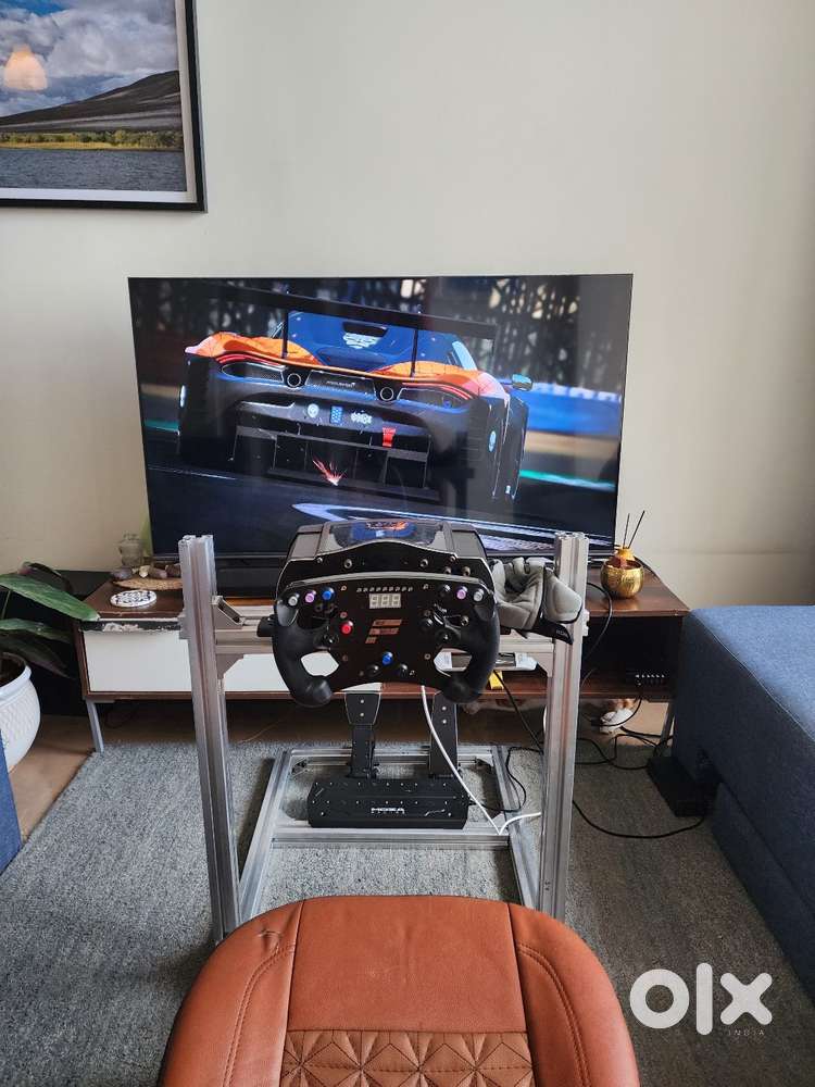 Fanatec Clubsport V2.5 Wheelbase+ Wheel+Moza Pedals Simulator Steering