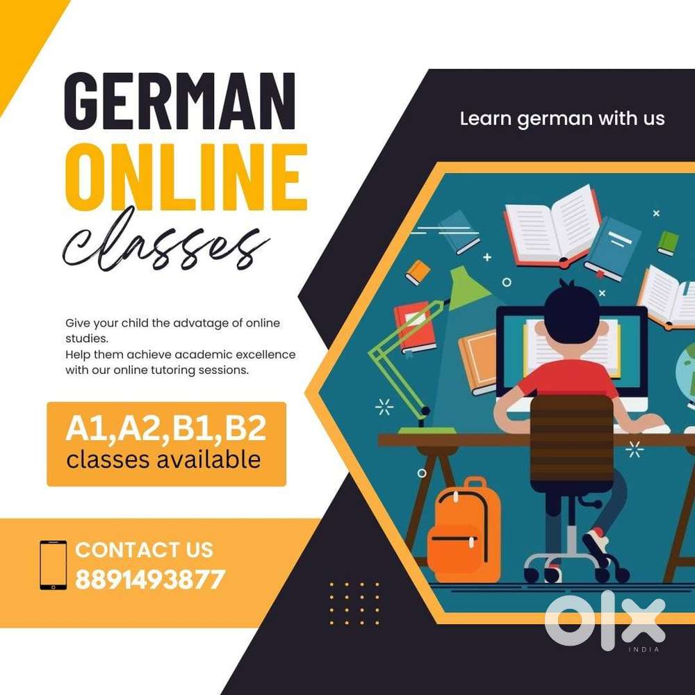 Online German Language classes A1 to B2