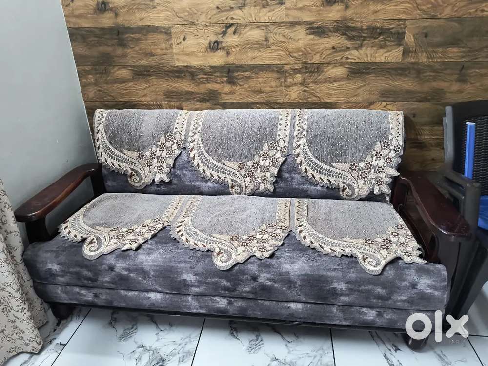 5 seater sofa set with sofa cover