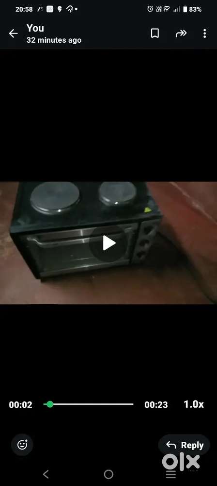 Oven and hot plate