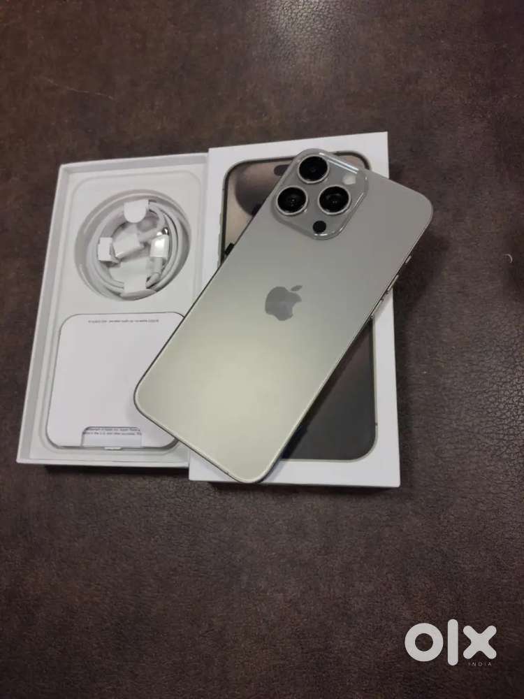 IPhone 15pro white & nature colors fixed rate will give festival Rate