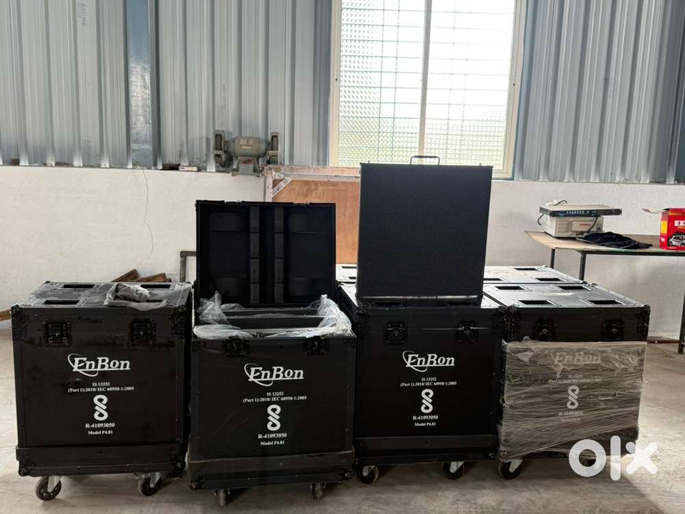 Led wall p4 enbon with all setup