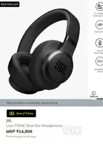 JBL LIVE 770NC HEADPHONES