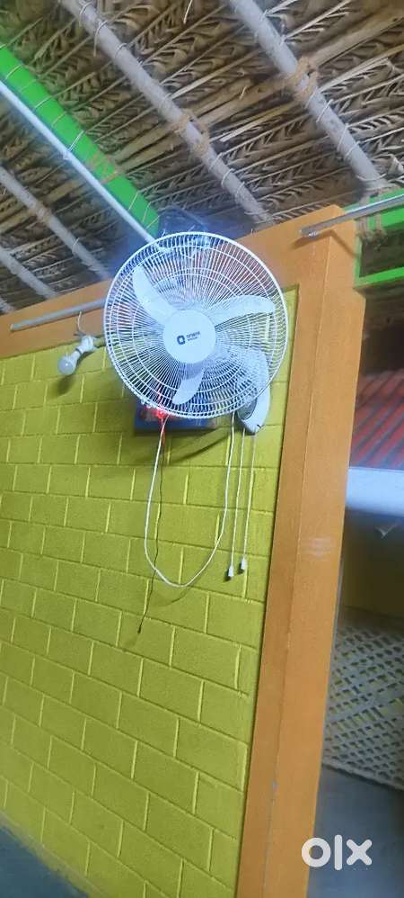 Wall sealing fan