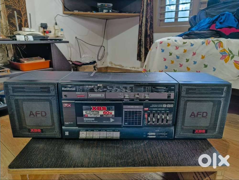 Retro National Boombox RX-C51D with Sony Speakers – Collectible