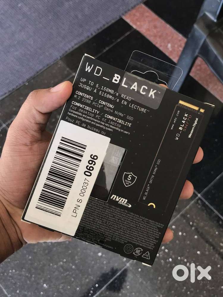 SSD- WesternDigital Black SN770 NVMe
