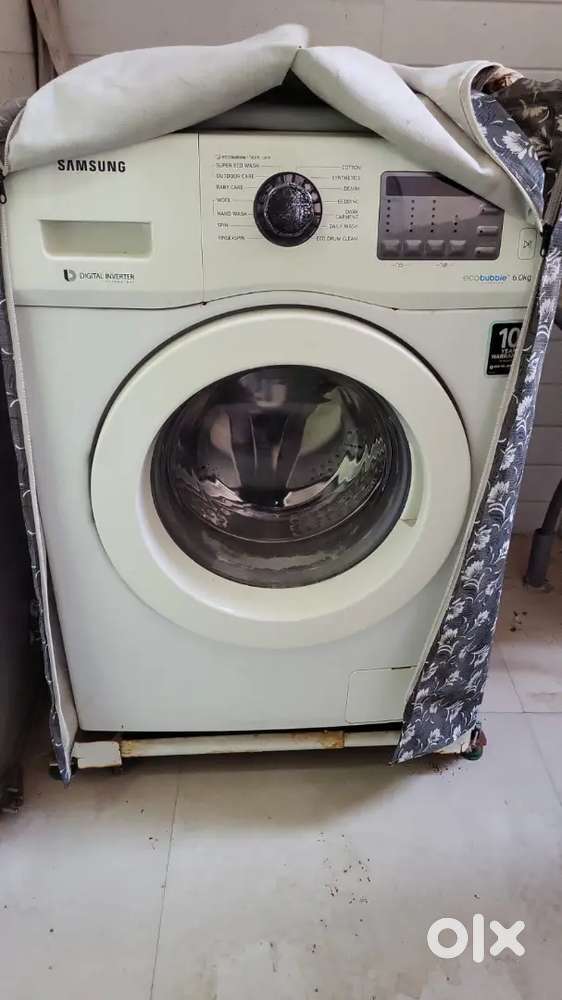Samsung Front Load Washing Machine and Refrigerator