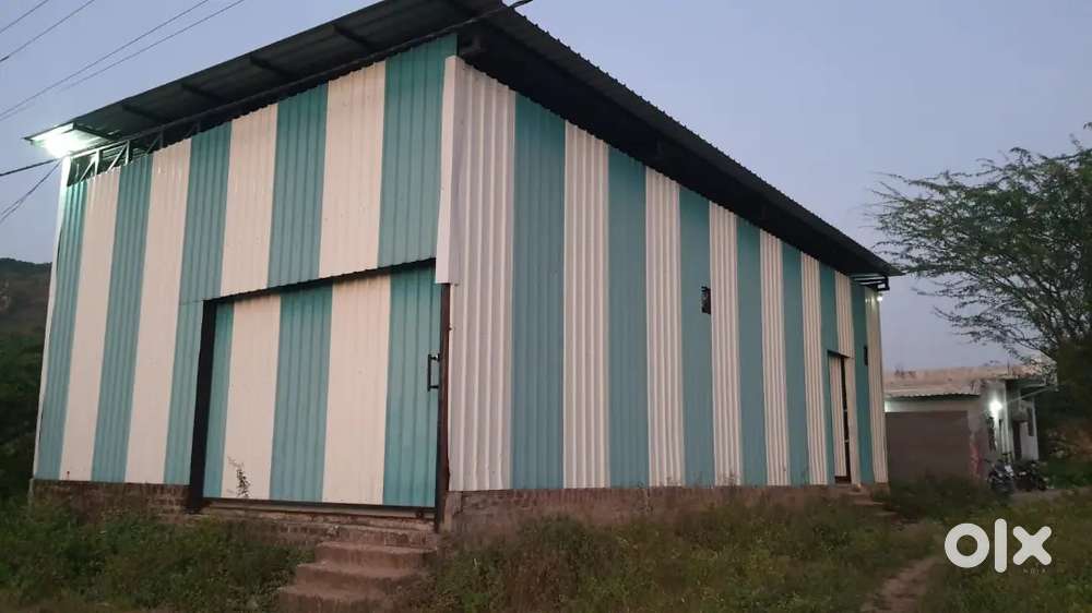 Factory shade for rent in padegoan, cornor plot with 30/15 ft road