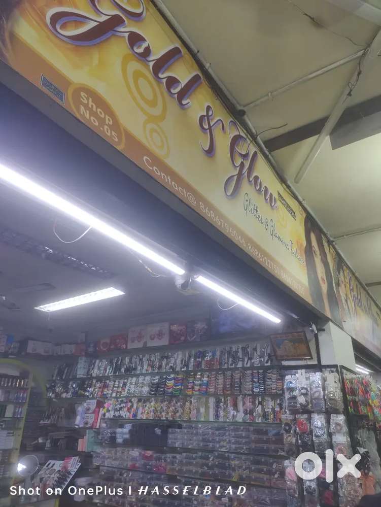 Fancy store Salesmanya helper for the bangle shop and hair Accessories