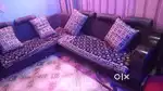 New condition sofa set with 4 pillow.