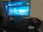 Desktop setup with windows activated