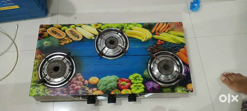 3 Burner Gas Stove For Sale