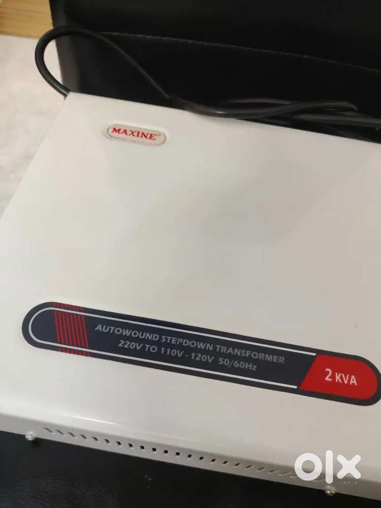 MAXINE 2000W Voltage Converter - 220V to 110V Step Down Transformer