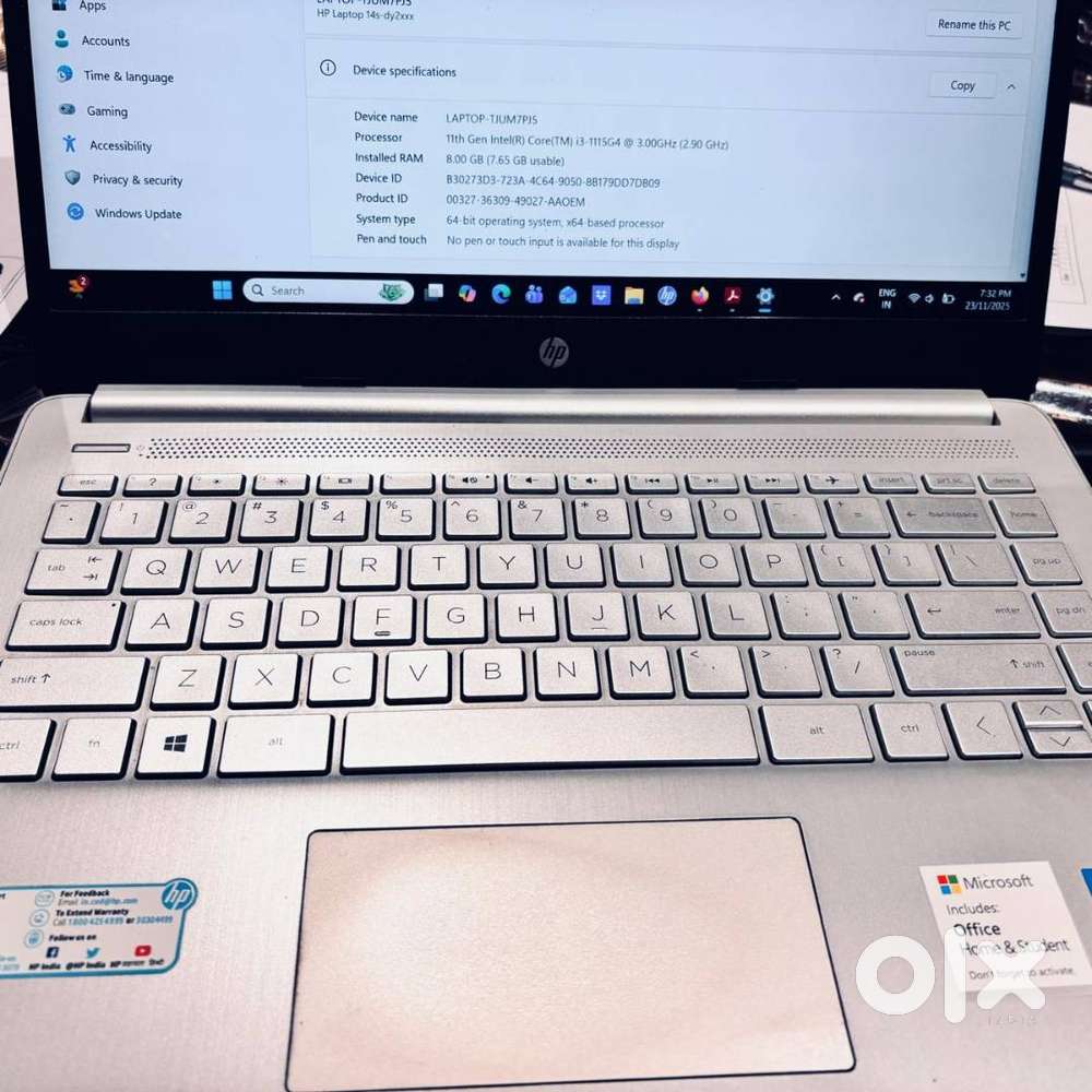 HP 14 INCH LAPTOP VERY GOOD CONDITION