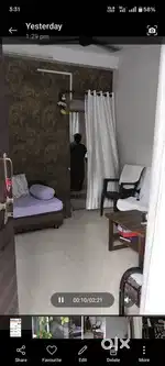 1bhk flat ,full furnished ,lift no , modular kitchen, price negotiable