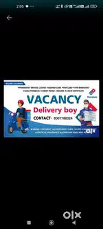 Pizza Delivery Boy