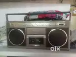 Nationa philips  tape recorder fm radio