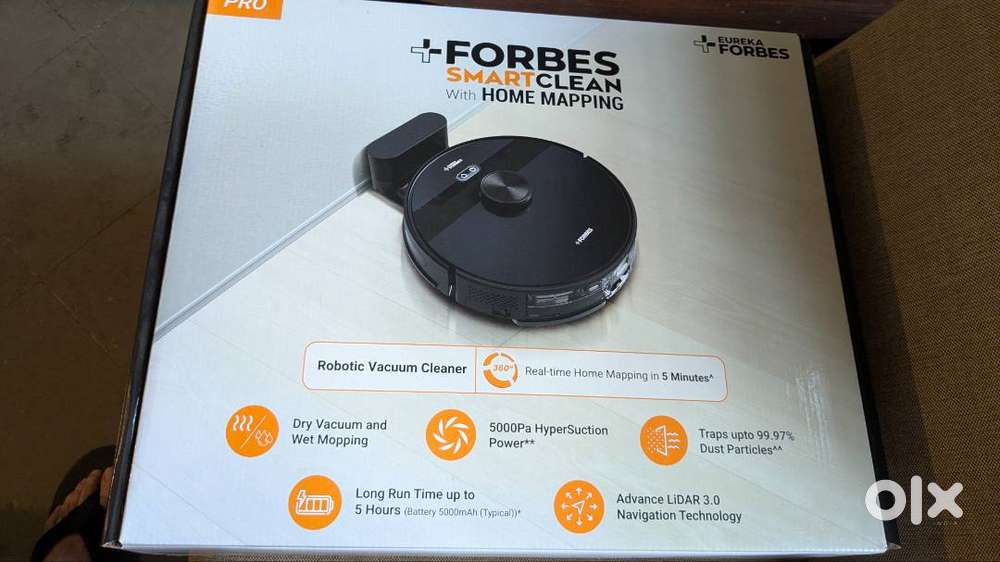 Eureka Forbes Product Smart Clean 5000pa robot floor cleaner vacuum
