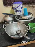 kitchen utensils argent sell for need a money Going to village.