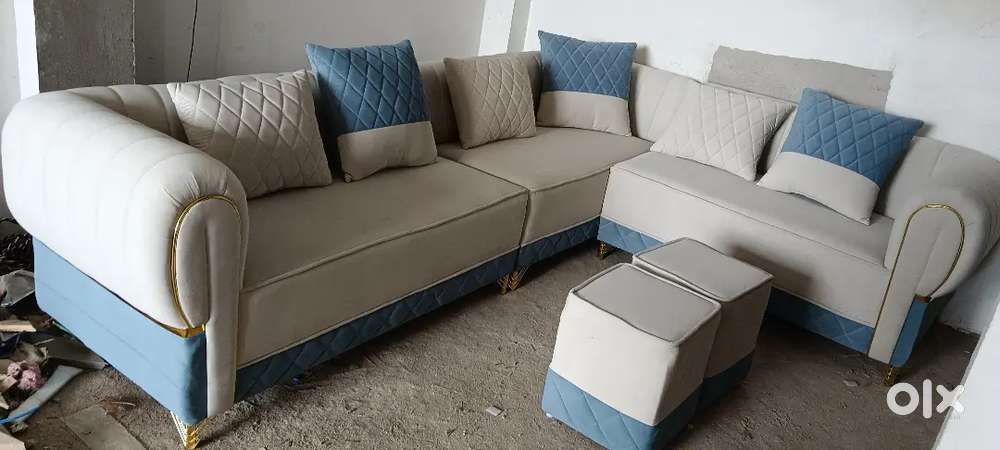L shape corner sofa