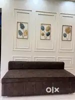 Velvet sofa