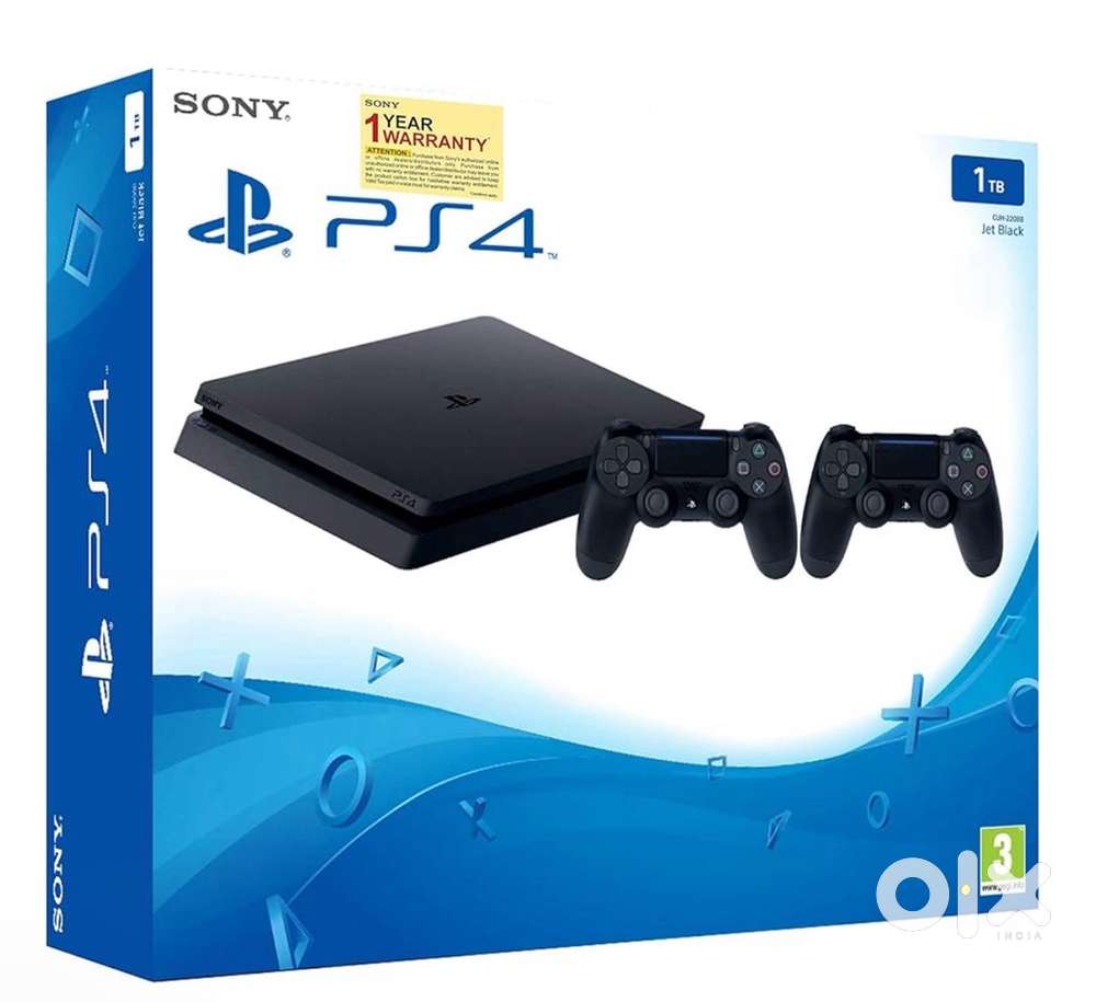 Ps4 slim 1tb two joysticks