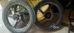 Bike Alloy wheels passion pro with drum plates