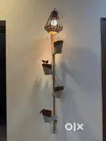 Modular Wall Planter with Lamp (Custom 3D-Printed Design) AIY